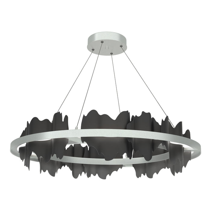 Hubbardton Forge 139653-LED-STND-82-10 LED Pendant, Vintage Platinum