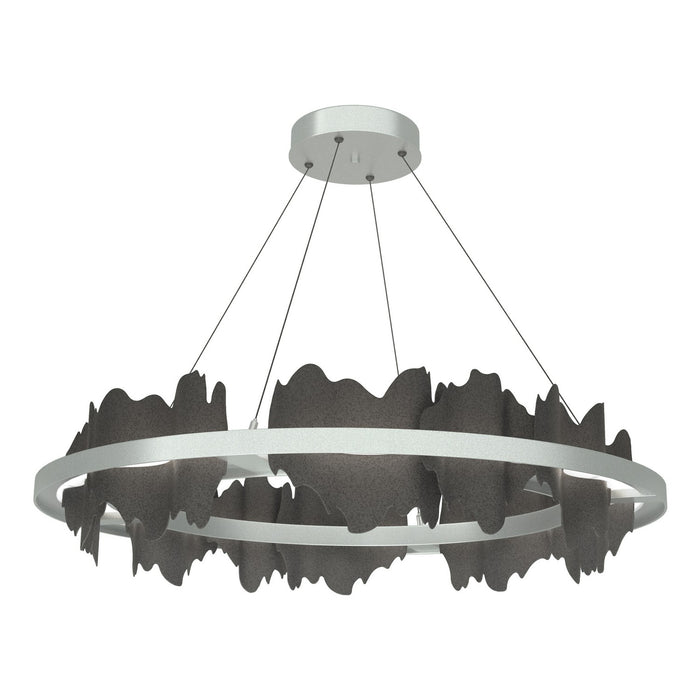 Hubbardton Forge 139653-LED-STND-82-20 LED Pendant, Vintage Platinum