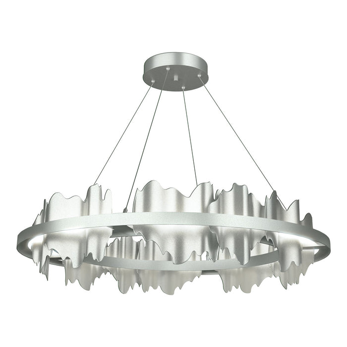 Hubbardton Forge 139653-LED-STND-82-82 LED Pendant, Vintage Platinum