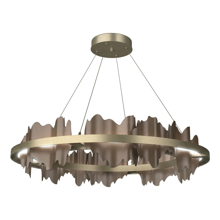 Hubbardton Forge 139653-LED-STND-84-05 LED Pendant, Soft Gold