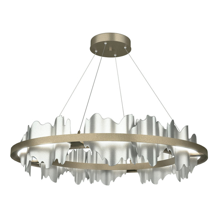 Hubbardton Forge 139653-LED-STND-84-82 LED Pendant, Soft Gold