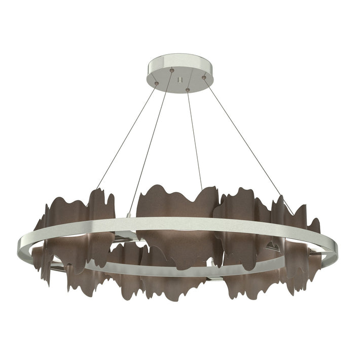 Hubbardton Forge 139653-LED-STND-85-05 LED Pendant, Sterling