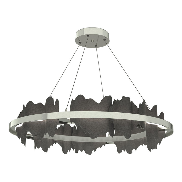 Hubbardton Forge 139653-LED-STND-85-20 LED Pendant, Sterling