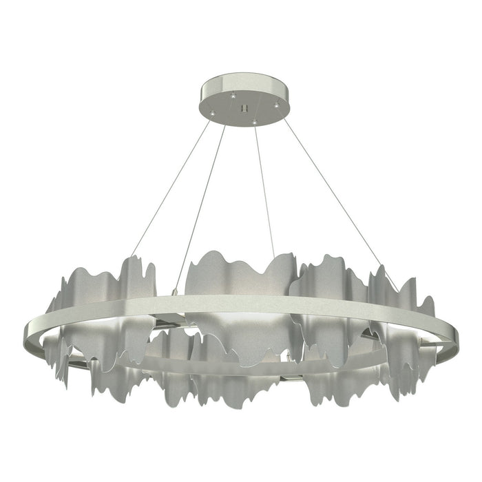 Hubbardton Forge 139653-LED-STND-85-82 LED Pendant, Sterling