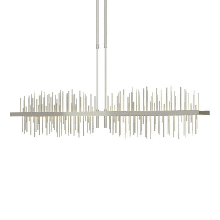 Hubbardton Forge 139655-LED-LONG-85-85 LED Pendant, Sterling