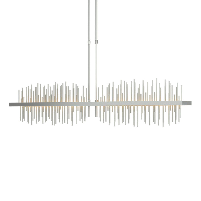 Hubbardton Forge 139655-LED-SHRT-82-82 LED Pendant, Vintage Platinum