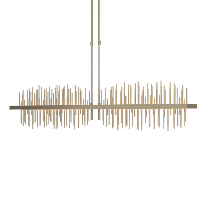 Hubbardton Forge 139655-LED-SHRT-84-84 LED Pendant, Soft Gold
