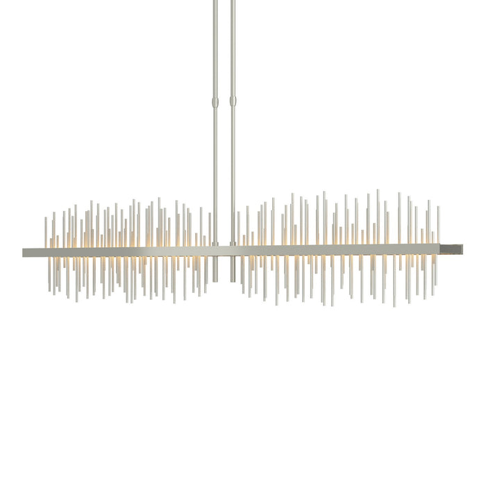 Hubbardton Forge 139655-LED-SHRT-85-82 LED Pendant, Sterling