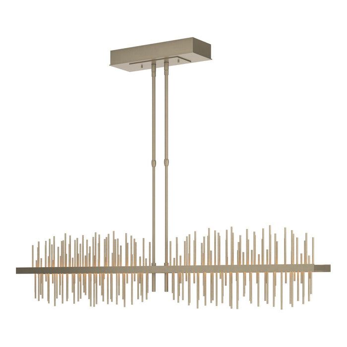Hubbardton Forge 139655-LED-STND-84-84 LED Pendant, Soft Gold