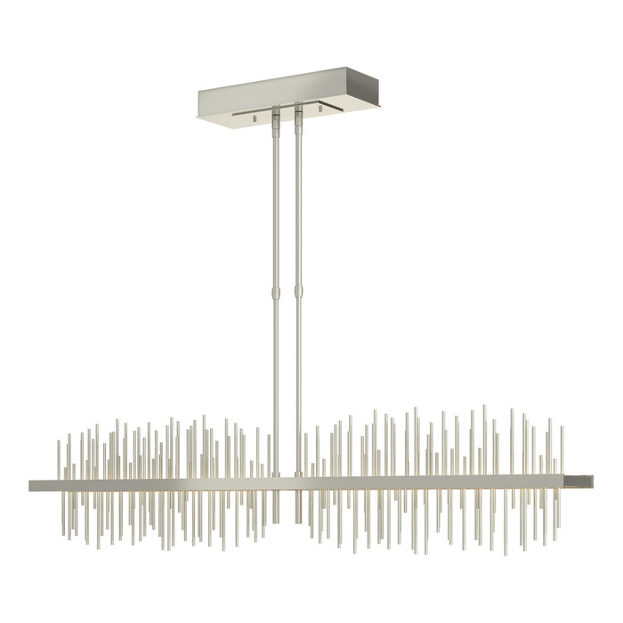 Hubbardton Forge 139655-LED-STND-85-85 LED Pendant, Sterling