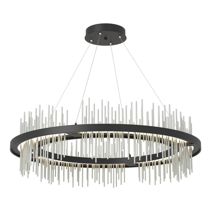 Hubbardton Forge 139656-LED-STND-10-82 LED Pendant, Black