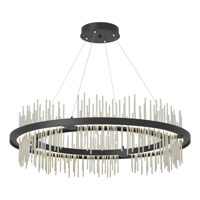 Hubbardton Forge 139656-LED-STND-10-85 LED Pendant, Black