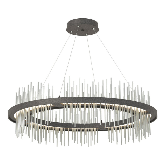 Hubbardton Forge 139656-LED-STND-20-82 LED Pendant, Natural Iron