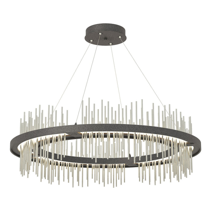 Hubbardton Forge 139656-LED-STND-20-85 LED Pendant, Natural Iron