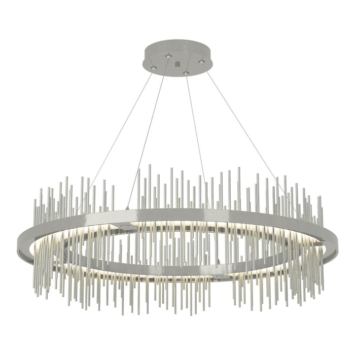 Hubbardton Forge 139656-LED-STND-85-82 LED Pendant, Sterling