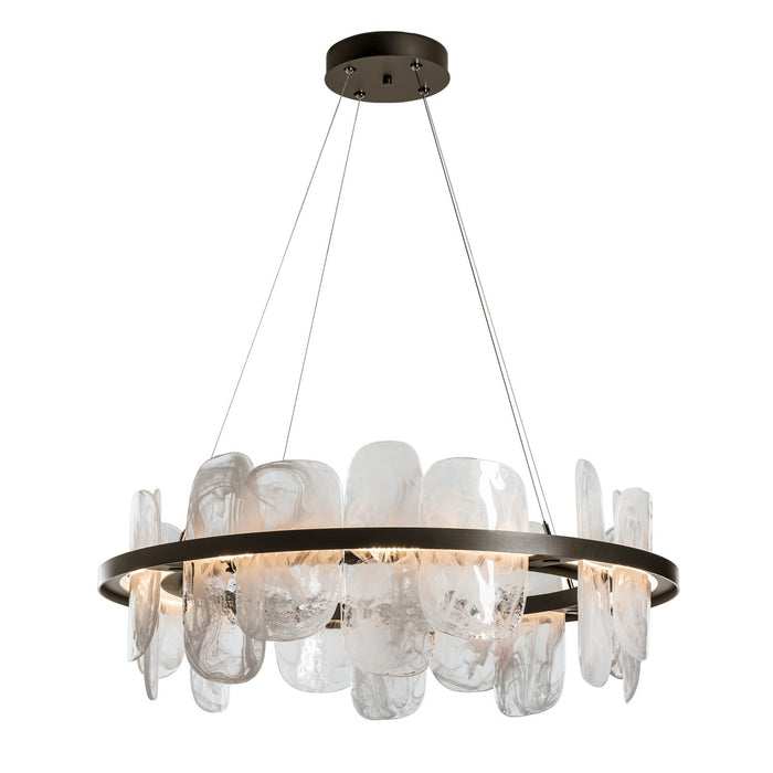 Hubbardton Forge 139660-LED-STND-14-YR0708 LED Pendant, Oil Rubbed Bronze