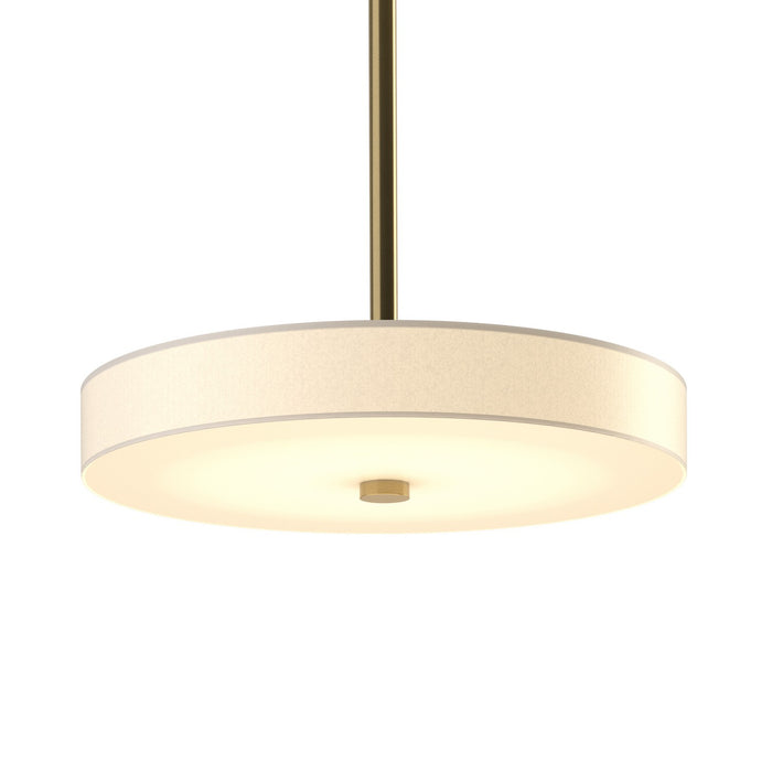 Hubbardton Forge 139710-LED-MULT-86-SH1971 LED Pendant, Modern Brass