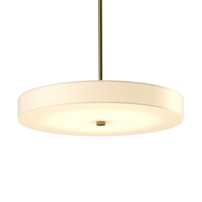 Hubbardton Forge 139713-LED-MULT-86-SH1970 LED Pendant, Modern Brass