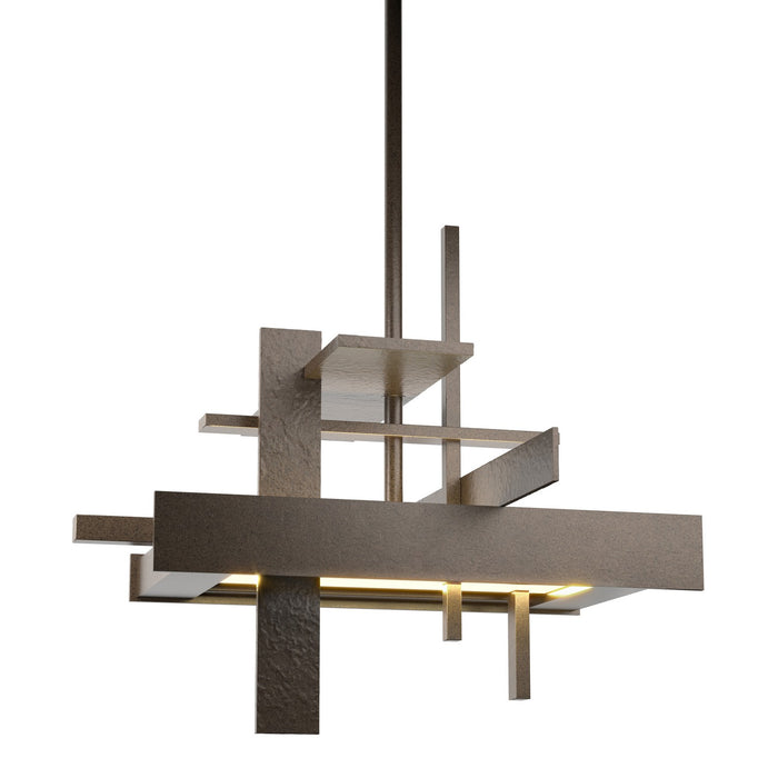 Hubbardton Forge 139718-LED-MULT-05 LED Pendant, Bronze