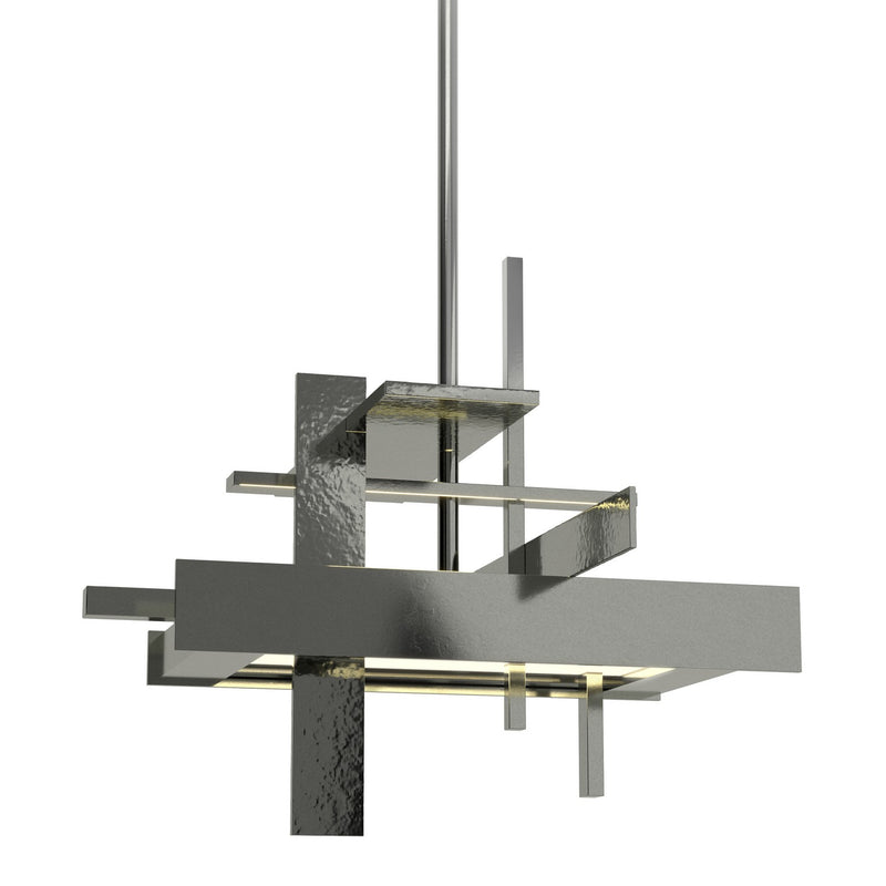 Hubbardton Forge 139718-LED-MULT-85 LED Pendant, Sterling