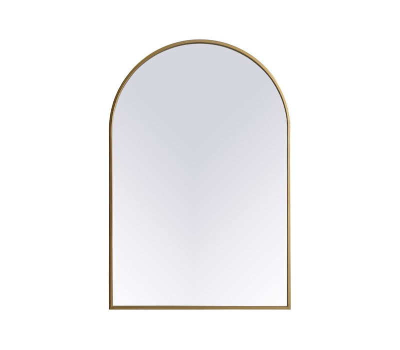 Elegant Lighting MR1A2436BRS Mirror, Brass