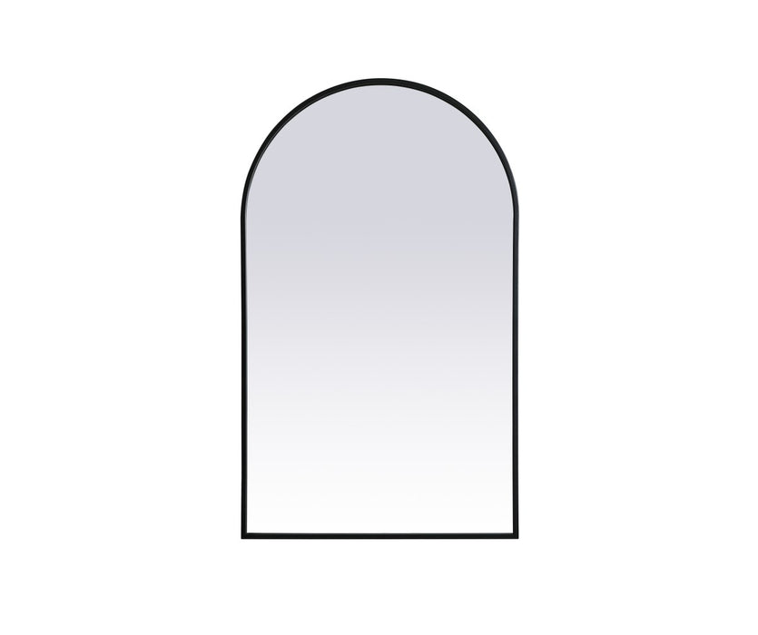 Elegant Lighting MR1A2440BLK Mirror, Black