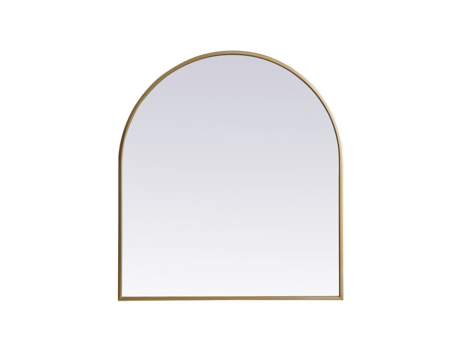 Elegant Lighting MR1A2730BRS Mirror, Brass