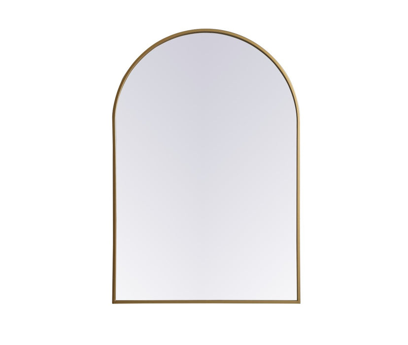 Elegant Lighting MR1A2740BRS Mirror, Brass