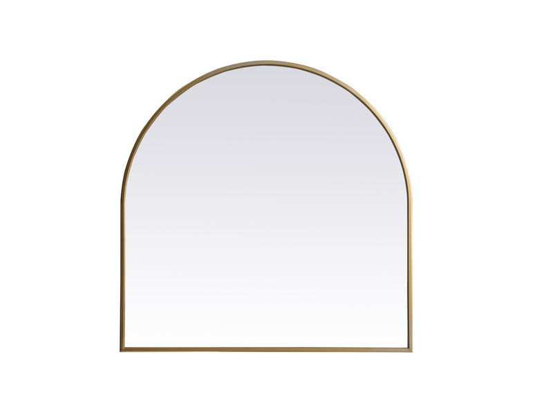 Elegant Lighting MR1A3030BRS Mirror, Brass
