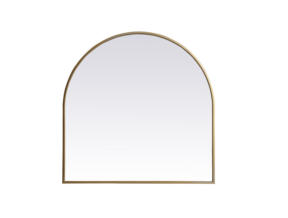 Elegant Lighting MR1A3030BRS Mirror, Brass