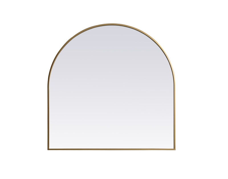 Elegant Lighting MR1A3636BRS Mirror, Brass