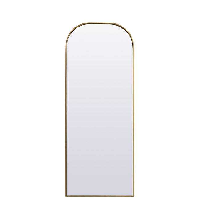 Elegant Lighting MR1B2874BRS Mirror, Brass