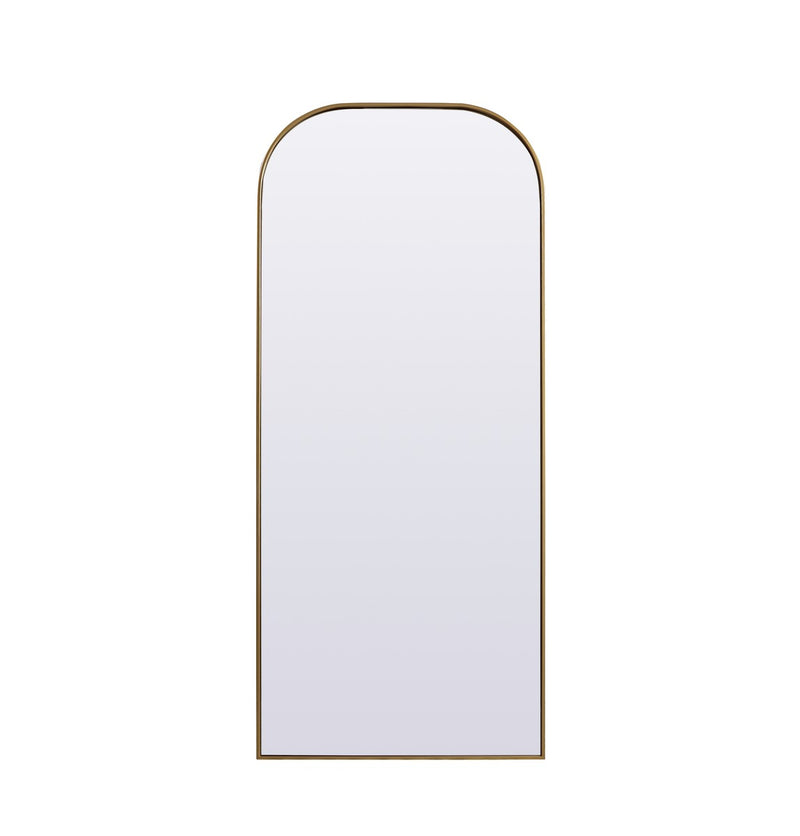 Elegant Lighting MR1B3276BRS Mirror, Brass