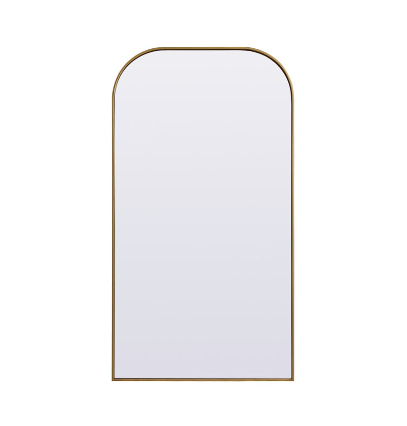 Elegant Lighting MR1B3566BRS Mirror, Brass