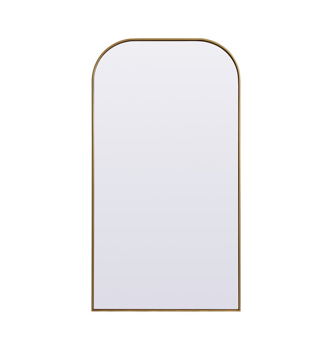 Elegant Lighting MR1B3566BRS Mirror, Brass