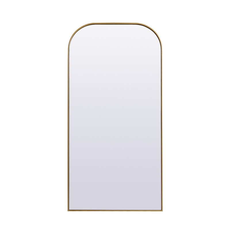 Elegant Lighting MR1B3572BRS Mirror, Brass