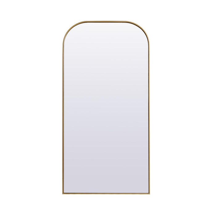 Elegant Lighting MR1B3572BRS Mirror, Brass