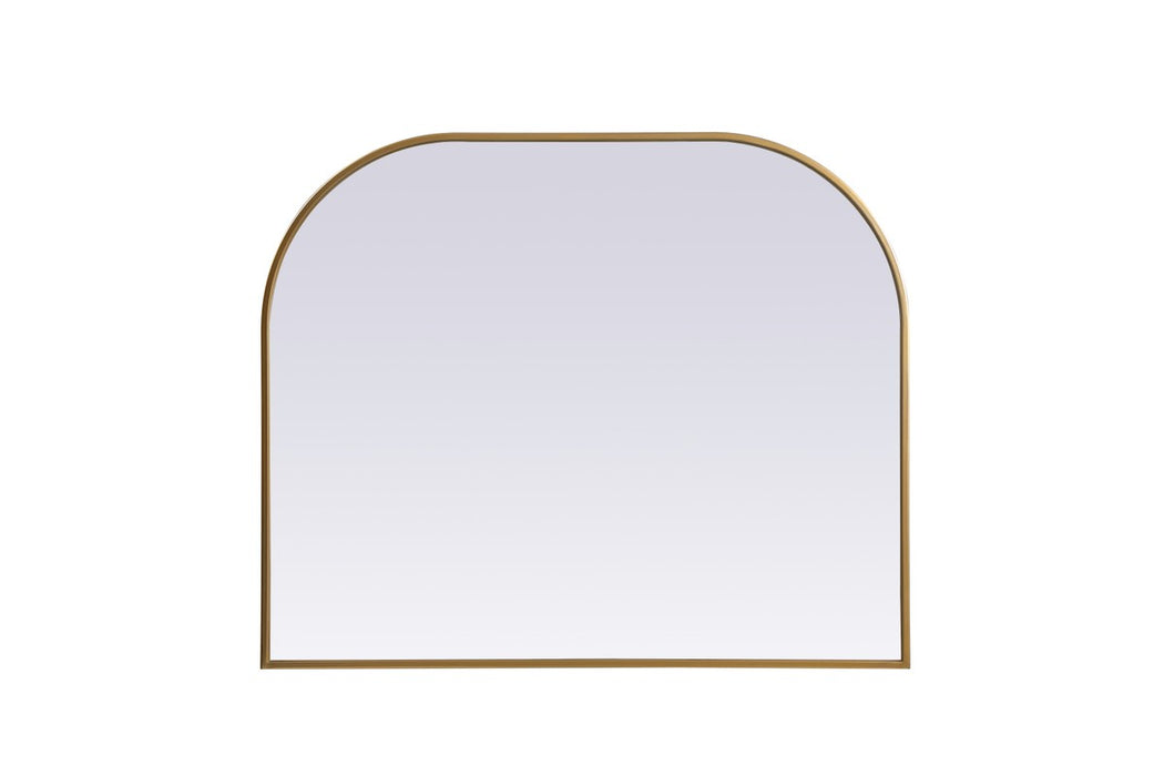 Elegant Lighting MR1B3630BRS Mirror, Brass