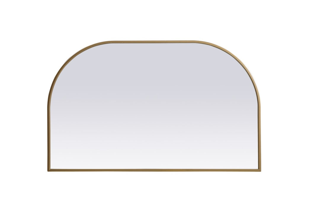 Elegant Lighting MR1B3924BRS Mirror, Brass