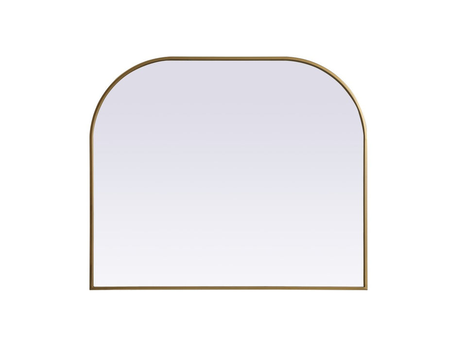 Elegant Lighting MR1B4034BRS Mirror, Brass