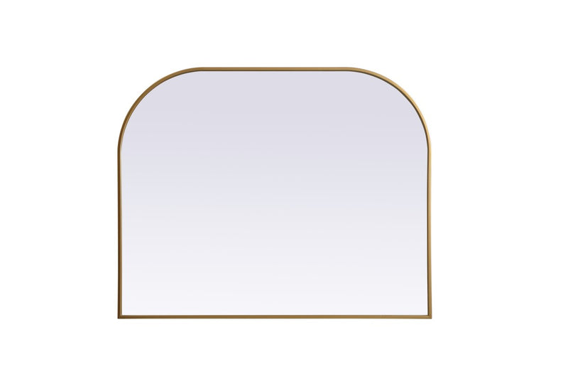Elegant Lighting MR1B4234BRS Mirror, Brass