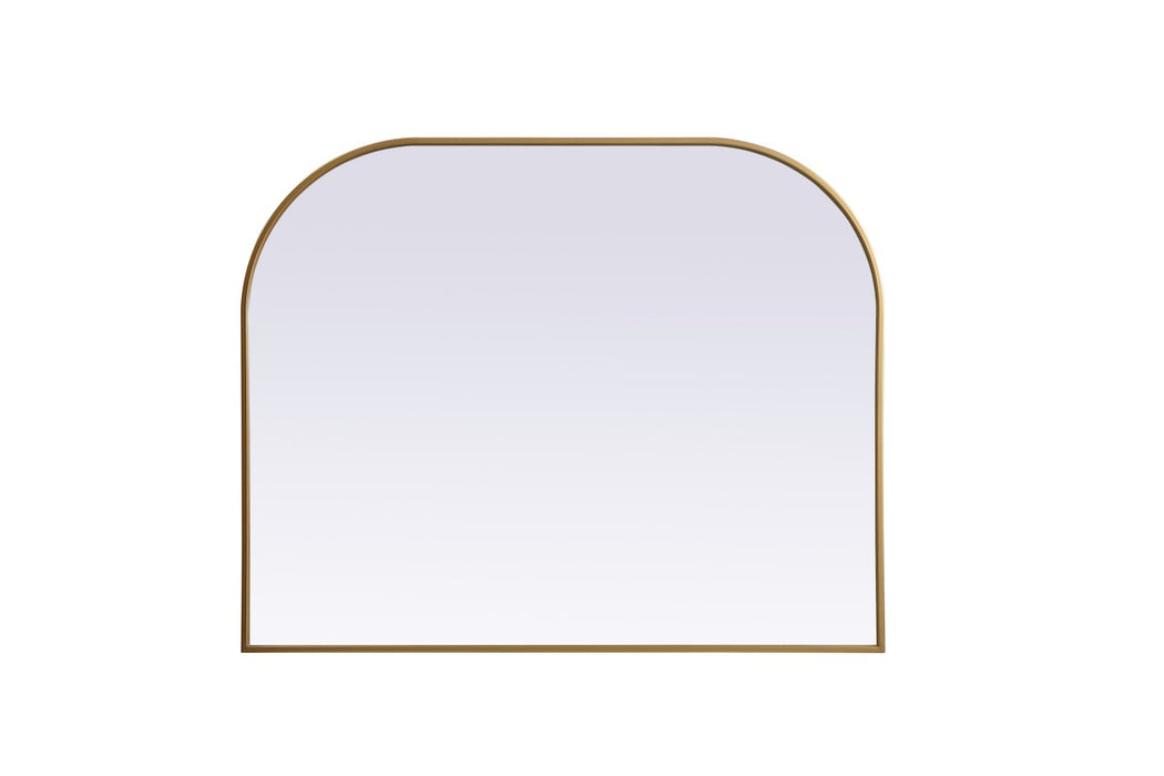 Elegant Lighting MR1B4234BRS Mirror, Brass