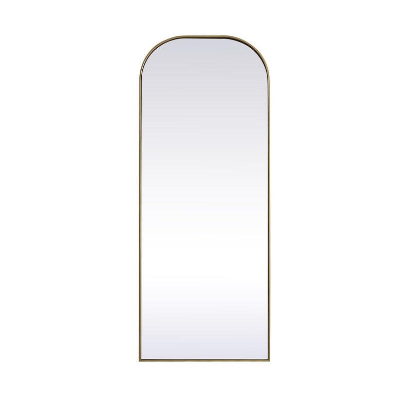 Elegant Lighting MR1FL2874BRS Mirror, Brass