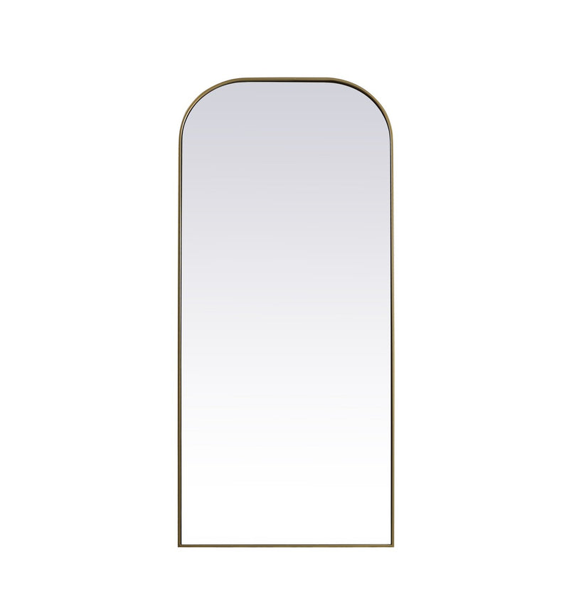 Elegant Lighting MR1FL3276BRS Mirror, Brass
