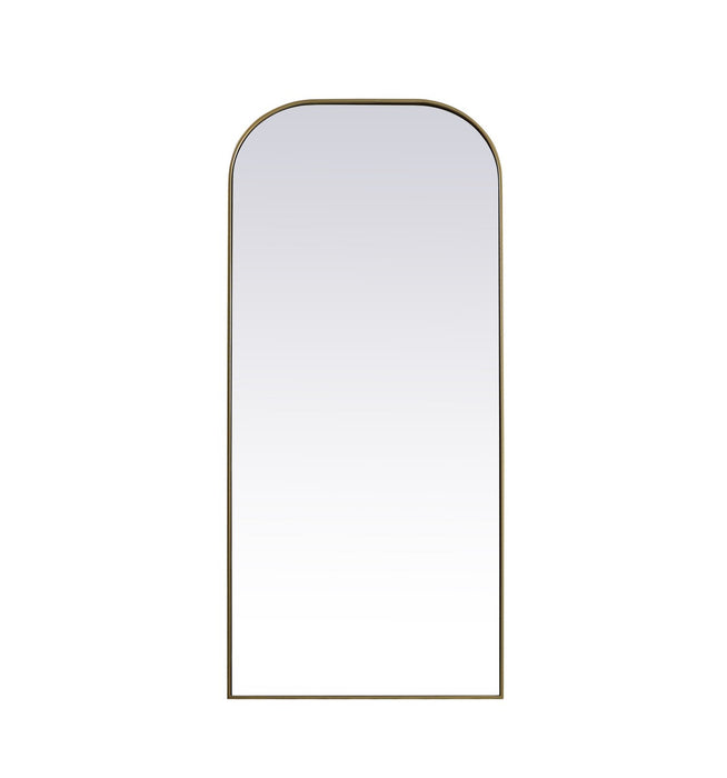 Elegant Lighting MR1FL3276BRS Mirror, Brass