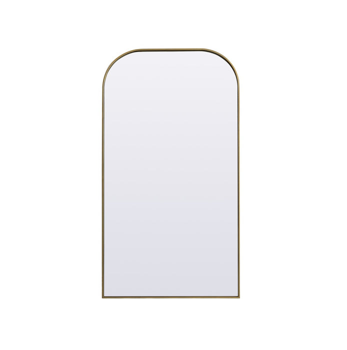 Elegant Lighting MR1FL3566BRS Mirror, Brass