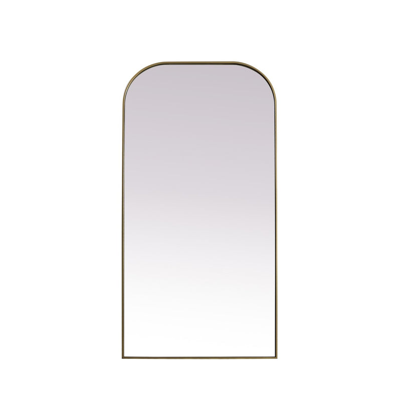 Elegant Lighting MR1FL3572BRS Mirror, Brass