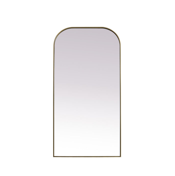 Elegant Lighting MR1FL3572BRS Mirror, Brass