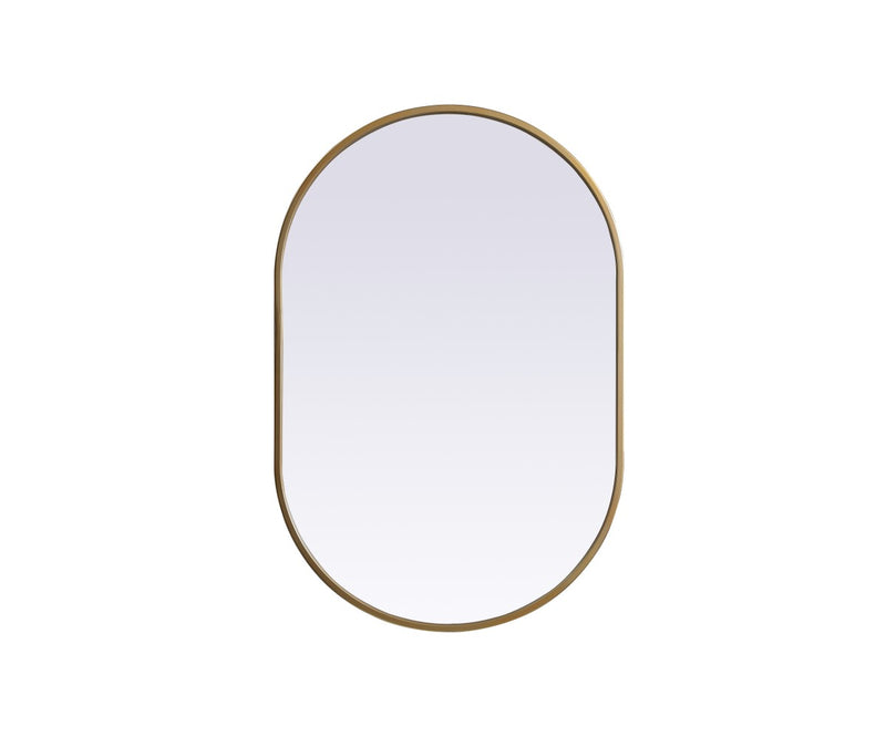 Elegant Lighting MR2A2030BRS Mirror, Brass