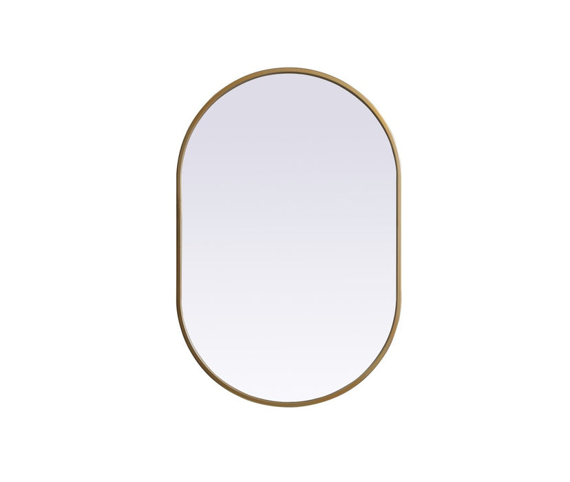Elegant Lighting MR2A2030BRS Mirror, Brass